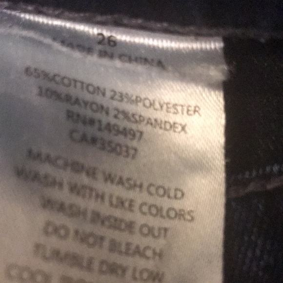 Sam Edelman jeans denim size 26 the kitten mid rise skinny ankle blue - Picture 6 of 11